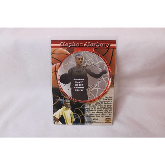 Stephon Marbury Pacific Collection #JB-8 - Picture 2 of 2